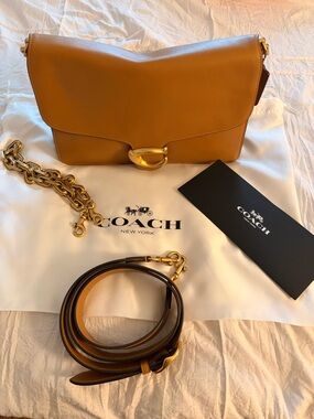 COACH Chain Tabby 30 (honey brown)